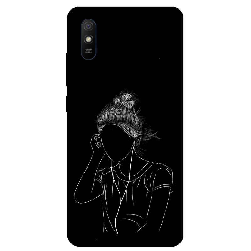 کاور مگافون طرح مینیمال مدل 1858 مناسب برای گوشی موبایل شیائومی Redmi 9i / Redmi 9i Sport  