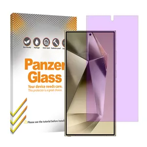 Panzer Glass Resistant model anti-purple screen protector suitable for Samsung Galaxy S24 Ultra mobile phone