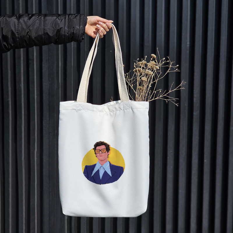 ساک خرید خندالو مدل هری استایلز Harry Styles کد 1558