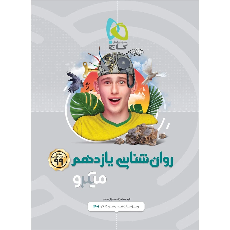 کتاب روانشناسی یازدهم انسانی سری میکرو طبقه بندی کنکور 1401 اثر الهه همایون زاده و فرناز نصیری انتشارات بین المللی گاج