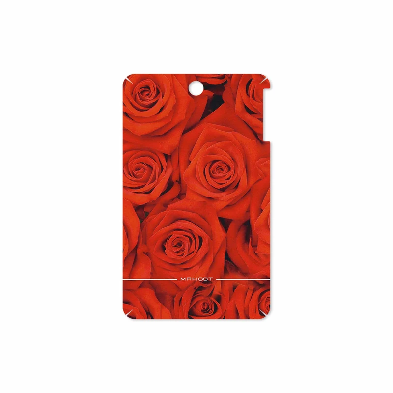 برچسب پوششی ماهوت مدل Red-Flower مناسب برای تبلت لنوو A7-50 A3500 2014