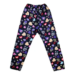 شلوار راحتی دخترانه مدل مخملی کد 1008