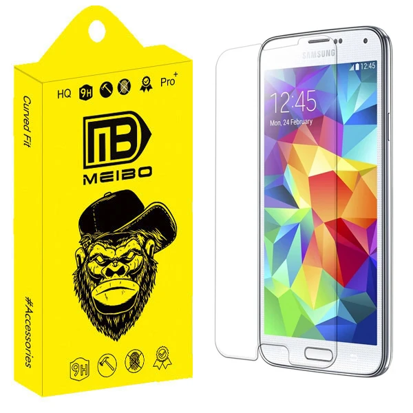 محافظ صفحه نمایش شیشه ای میبو مدل Achromic مناسب برای گوشی موبایل سامسونگ Galaxy S5