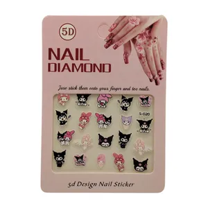 برچسب ناخن نیل دایموند مدل خرگوش کد 09