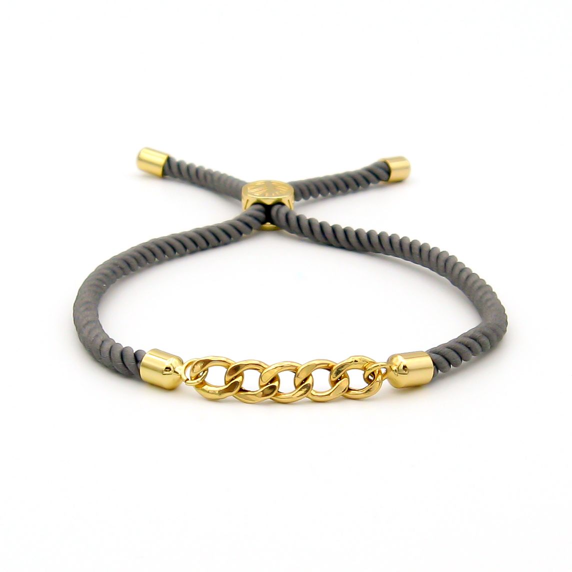 دستبند طلا 18 عیار زنانه مانچو مدل bfg216 -  - 4