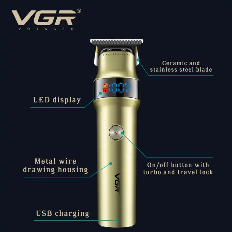 ماشین اصلاح موی سر و صورت وی جی ار مدل V-991