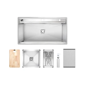 سینک ظرفشویی استیل توکار یک لگنه پرایم مدل s 501
