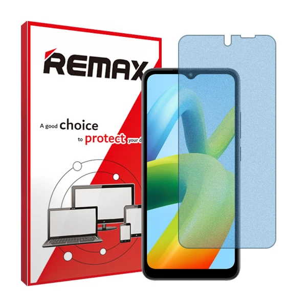 محافظ صفحه نمایش مات ضداشعه آبی ریمکس مدل Resistant مناسب برای گوشی موبایل شیائومی Redmi A1 Plus