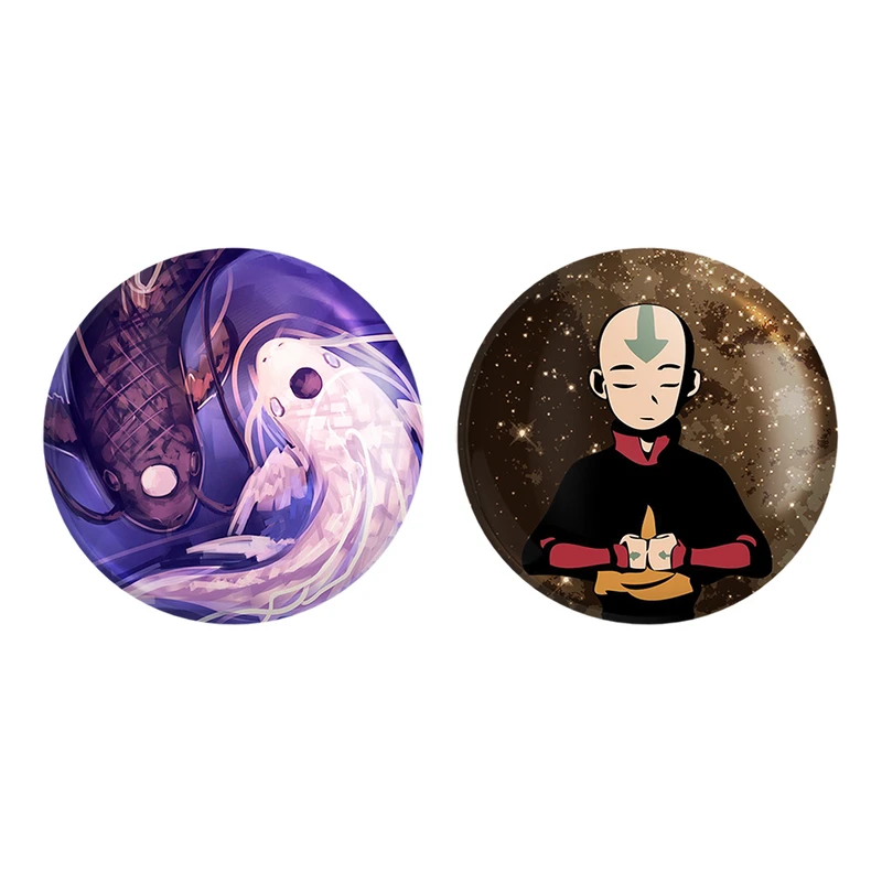 پیکسل خندالو مدل آواتار و یین و یانگ انیمه آواتار کد 1275612750 مجموعه 2 عددی