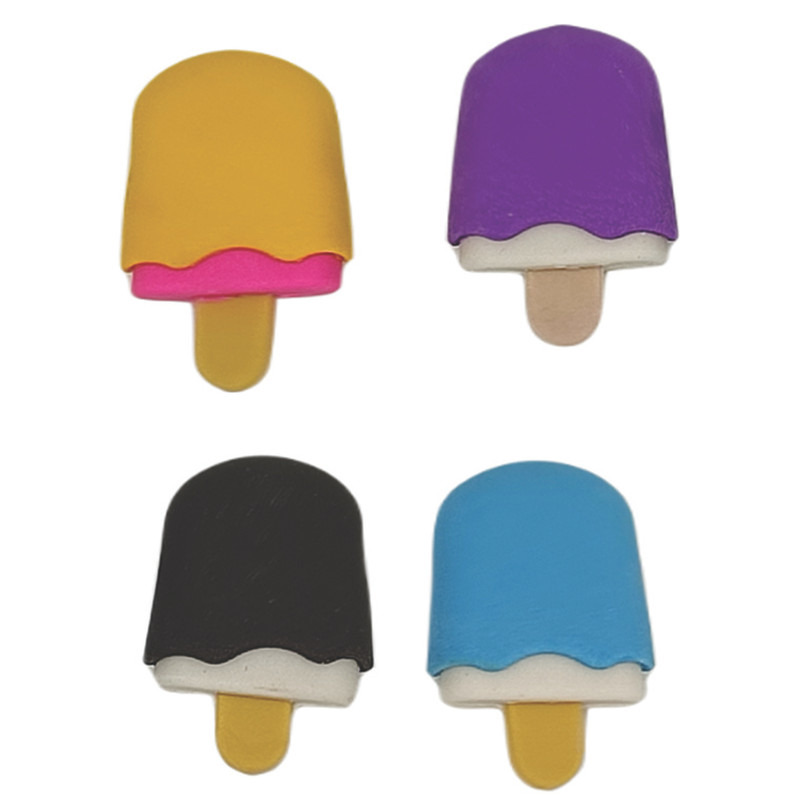 پاک کن مدل بستنی  بسته 4 عددی