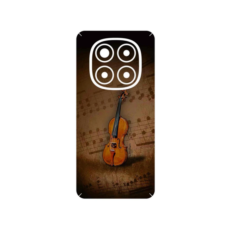 برچسب پوششی ماهوت مدل Violin_Instrument مناسب برای گوشی موبایل شیائومی Redmi Note 14 Pro 5G
