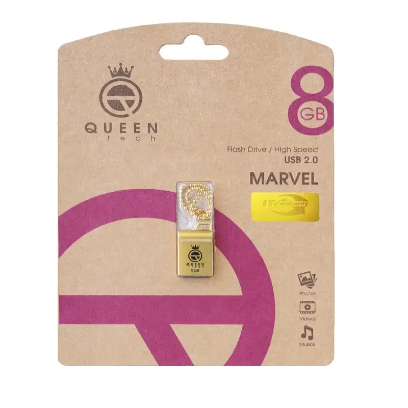 فلش مموری کوئین تک مدل marvel-G ظرفیت 8 گیگابایت