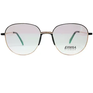 فریم عینک طبی گرد زنانه ایما مدل 345 مناسب برای انواع فرم صورت