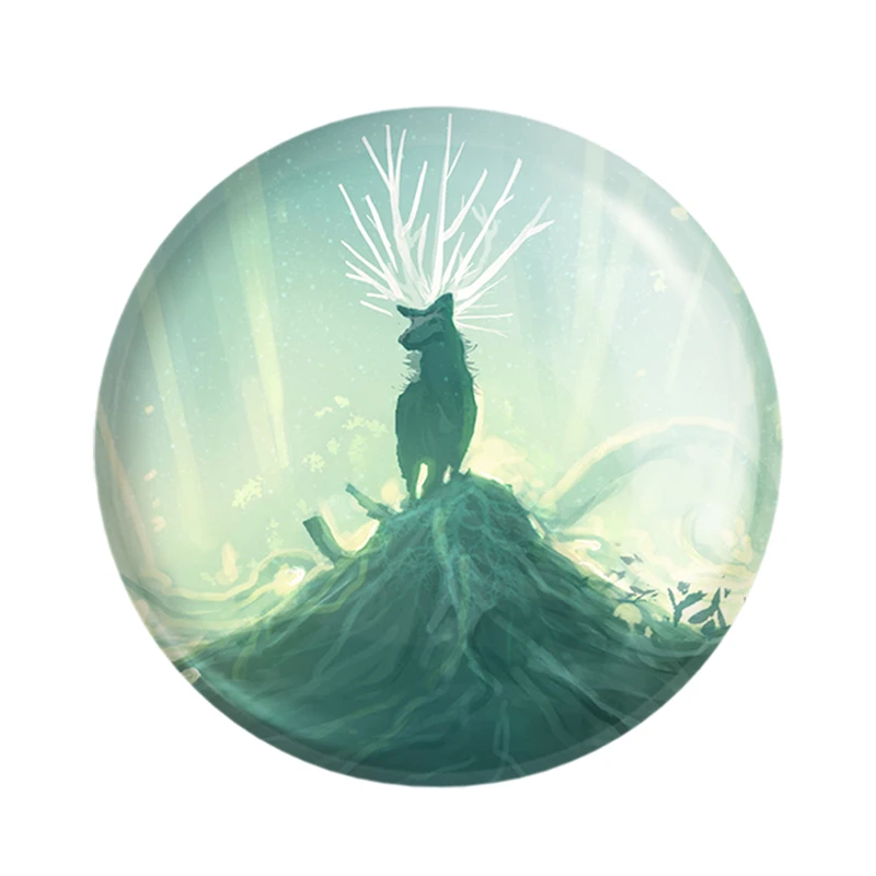 مگنت خندالو مدل انیمه پرنسس مونونوکه (Mononoke) کد 34100