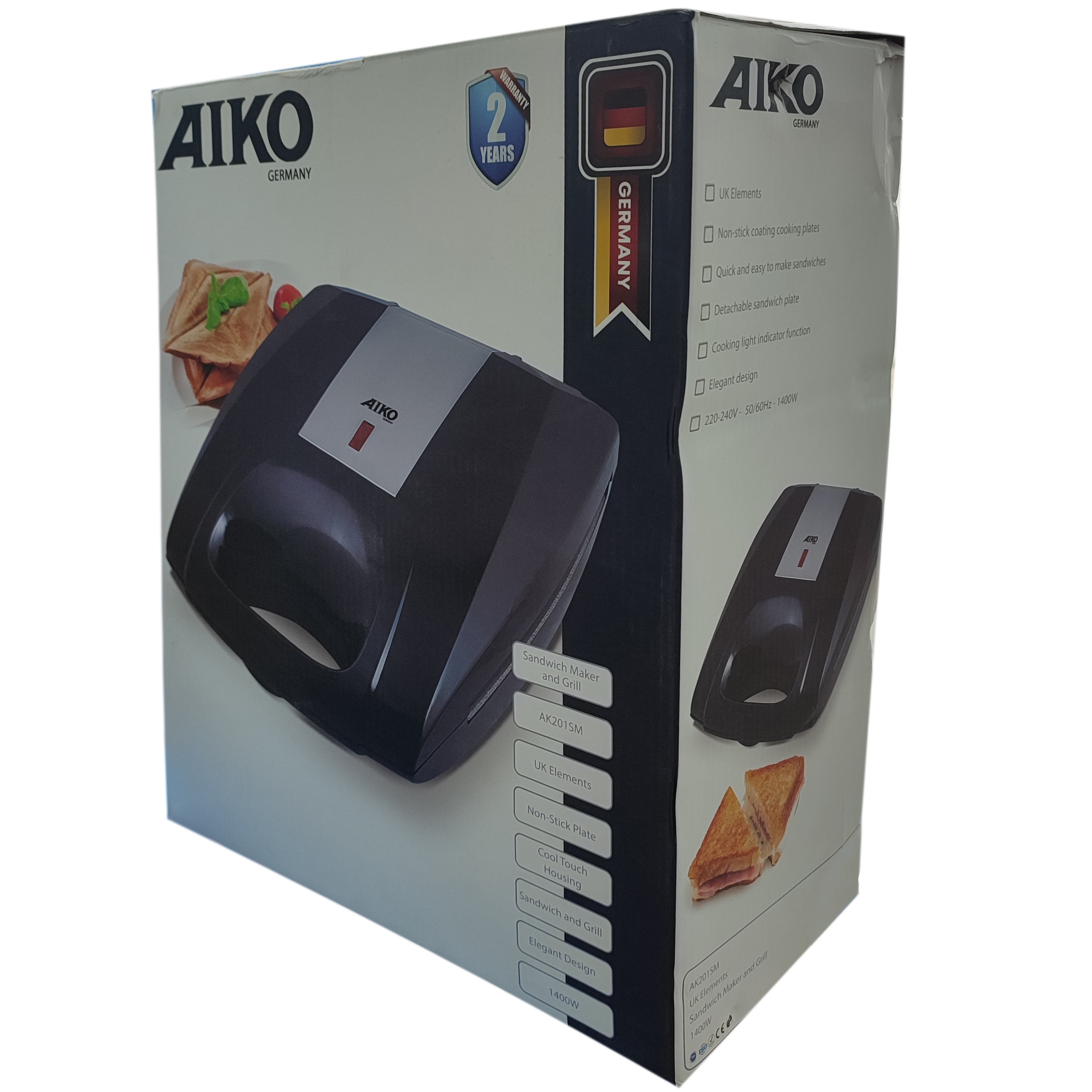 ساندویچ ساز آیکو مدل AK201SM ساندویچ ساز آیکو مدل AK201SM