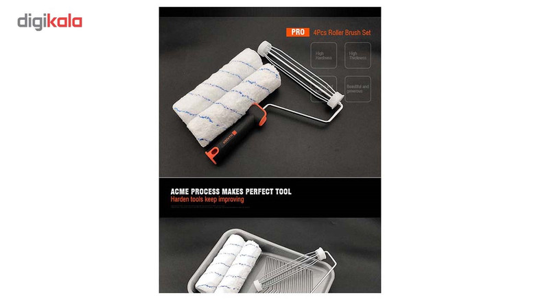 غلتک نقاشی 4 تکه هاردن مدل RS134