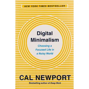 کتاب Digital Minimalism اثر Cal Newport انتشارات Portfolio