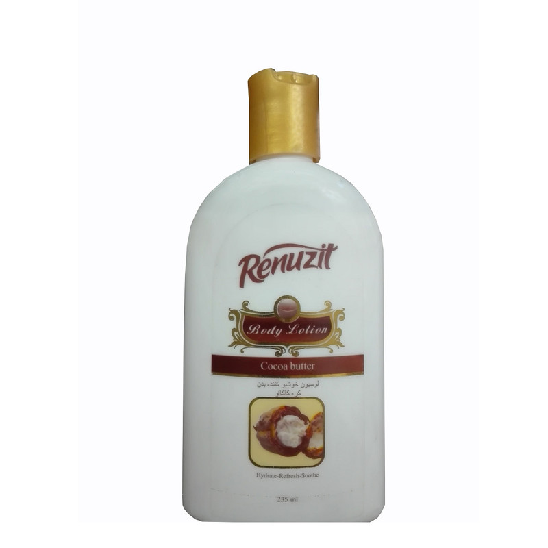 لوسیون بدن رینوزیت مدل cocoa butter حجم 235 میلی لیتر