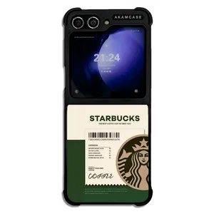 AKAM AMC-WSGZFLIP5-STARBUCKS-43 Cover For Samsung Galaxy Z Flip 5