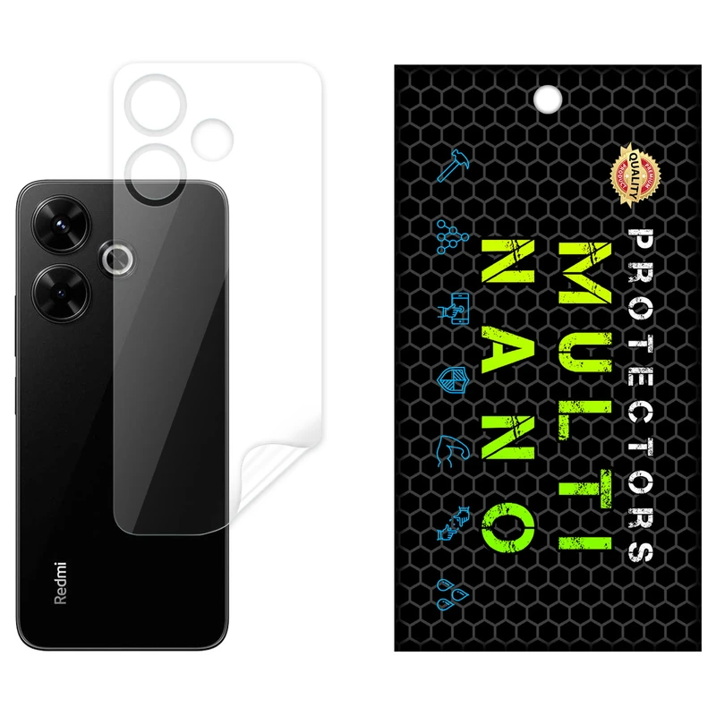 محافظ پشت شفاف نانو هیدروژل مولتی نانو مدل X-F1T مناسب برای گوشی موبایل شیائومی Redmi 13 5G