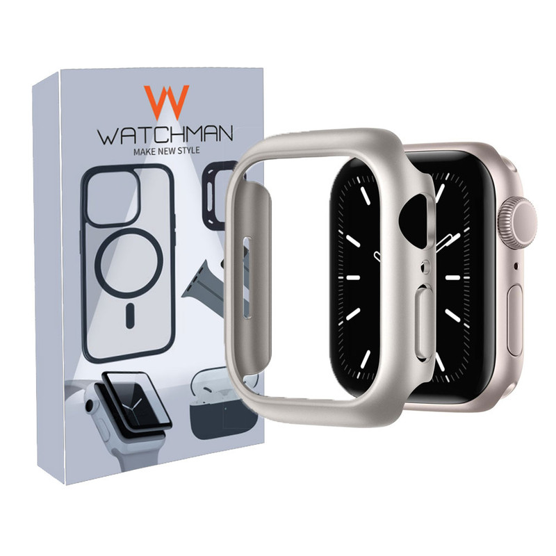 کاور واچ من مدل bumpr-WM مناسب برای اپل واچ سری SE/1/2/3/4/5/6/7/8/9/2021/2023/ALUMINUM CASE سایز 40 میلی متری