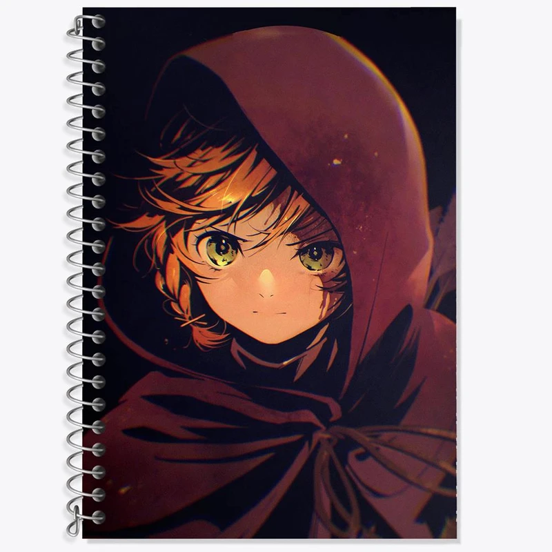 دفتر لغت 50 برگ خندالو مدل انیمه ناکجاآباد موعود کد 12713