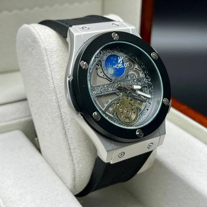 ساعت مچی عقربه‌ای مردانه کوارتز مدل تک موتور طرحدار کد 02