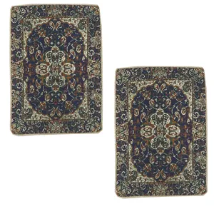 رومیزی ترمه مدل شاه عباسی کد ASALI-417 بسته دو عددی