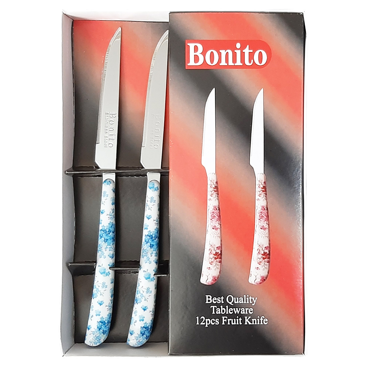 چاقو میوه خوری 12 پارچه بونیتو کد Bon8