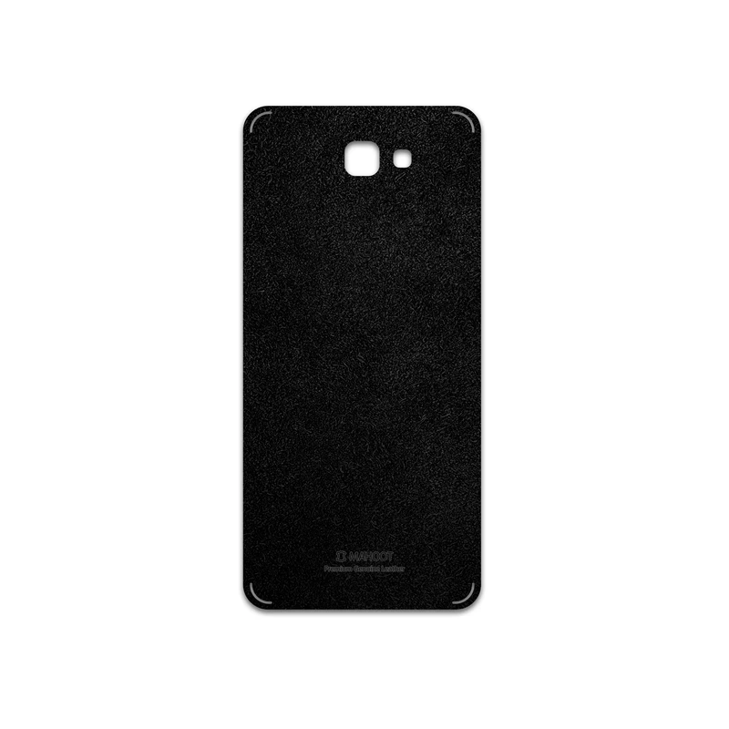 برچسب پوششی ماهوت مدل Black-Chamois-Leather مناسب برای گوشی موبایل سامسونگ Galaxy J7 Prime