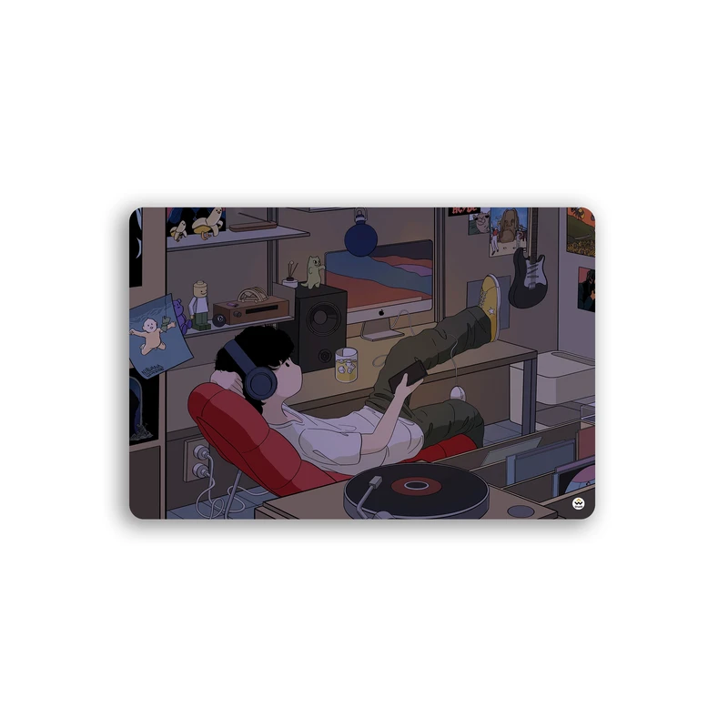 ماوس پد مخصوص بازی شادیت مدل پسر و موسیقی کد2093 سایز 37*24 سانتی متر