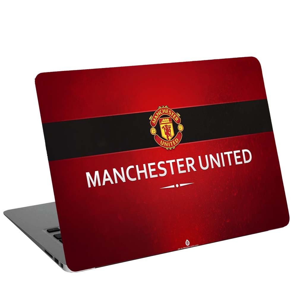 استیکر لپ تاپ طرح  Logo Manchester United کد F-665 مناسب برای لپ تاپ 15.6 اینچ