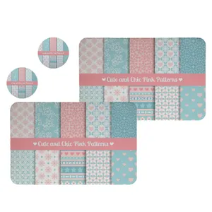 زیربشقابی طرح فانتزی کد 8022 مجموعه 2عددی همراه زیرلیوانی