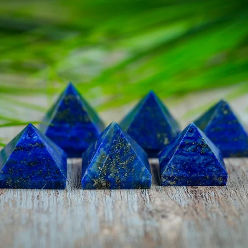 سنگ راف مدل هرم لاجورد