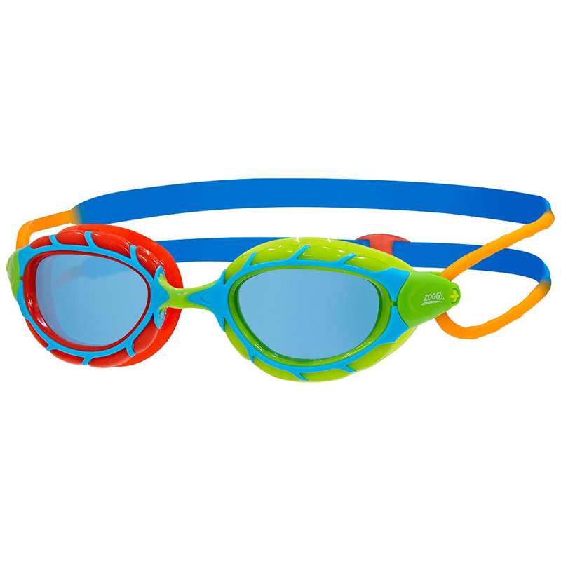 عینک شنا زاگز مدل  predator JR rain bow