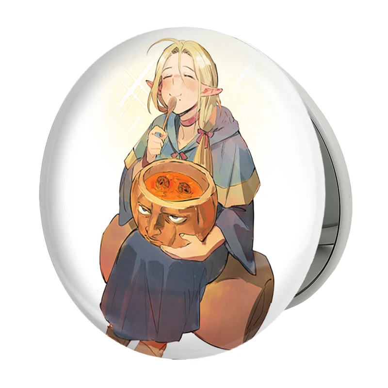 آینه جیبی خندالو طرح مارسیل انیمه خوشمزه در سیاه چال مدل تاشو کد 35931