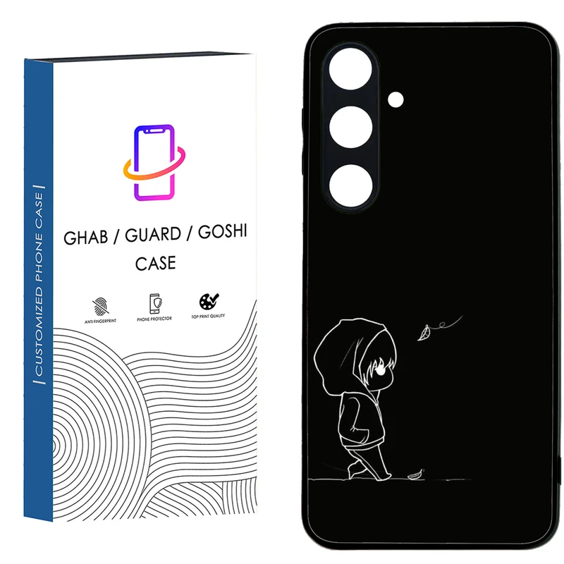 کاور قاب گارد گوشی طرح دخترانه کد 75 - TPU مناسب برای گوشی موبایل سامسونگ Galaxy S24 FE