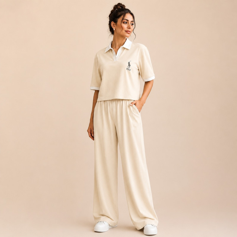ست لباس روزمره زنانه مدل polo12 ست 2 تکه