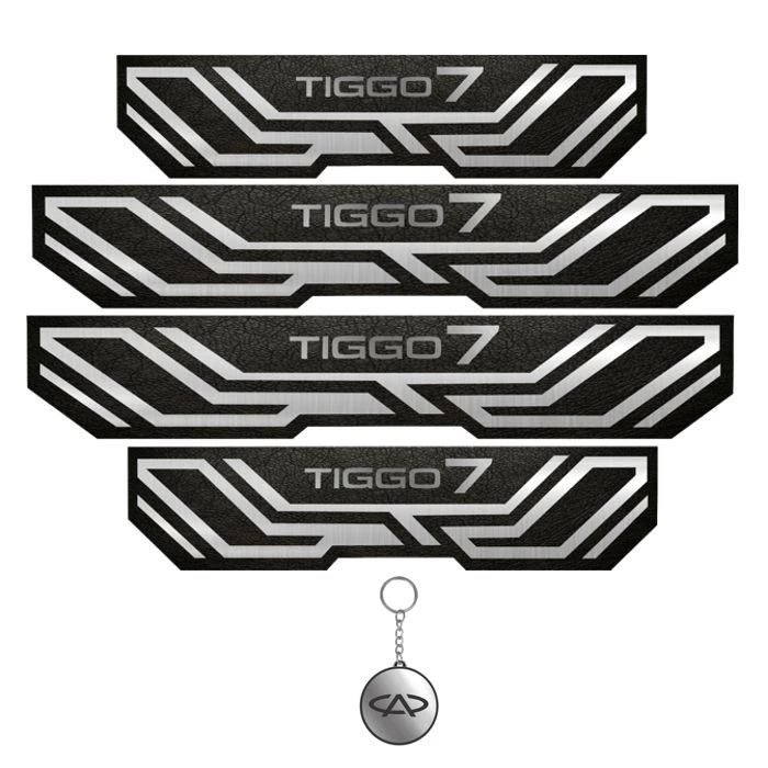 برچسب بدنه خودرو مهدیار کد PKA 2038 مناسب برای تیگو 7 مجموعه 4 عددی به همراه جاکلیدی