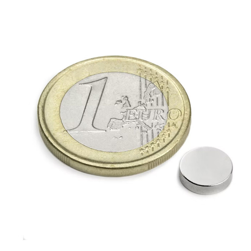 آهن ربا مدل نئودیمیوم دیسک D8x2mm بسته 5 عددی