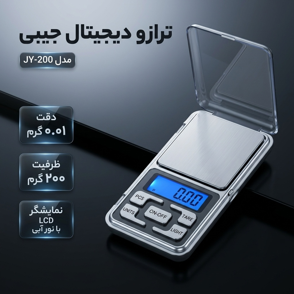 ترازو دیجیتالی مدل JY-200