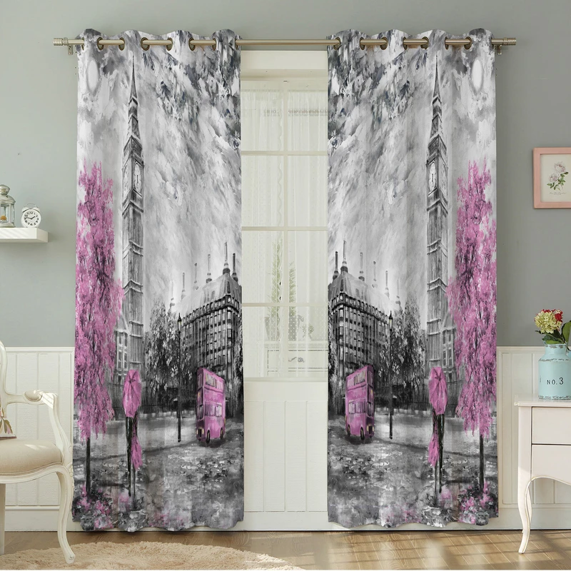 پرده نیروانا طرح مدرن  مدل هازان کد 4374سایز 140×280 سانتی متر