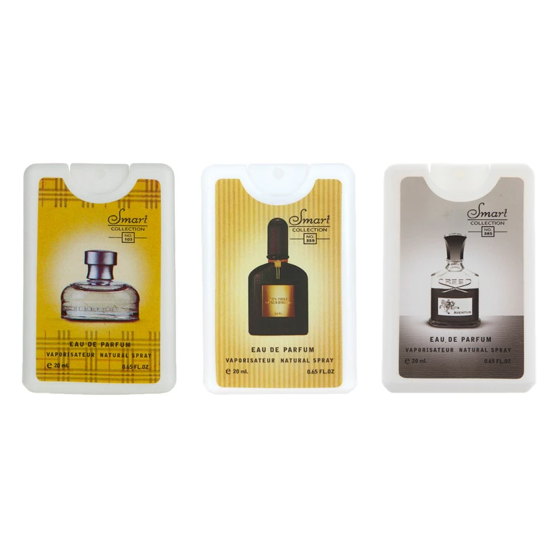 عطر جیبی مردانه اسمارت کالکشن مدل تام فورد ویکند اونتیوس حجم 20 میلی لیتر بسته 3 عددی