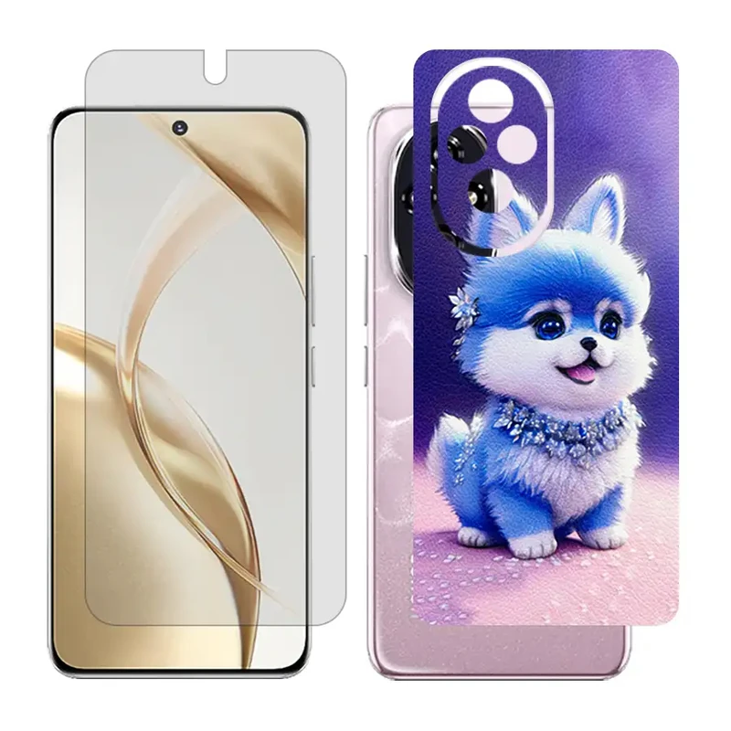 محافظ صفحه نمایش مات گلس مدل Together مناسب برای گوشی موبایل آنر 200 / Honor 200 به همراه برچسب پوششی پشت گوشی