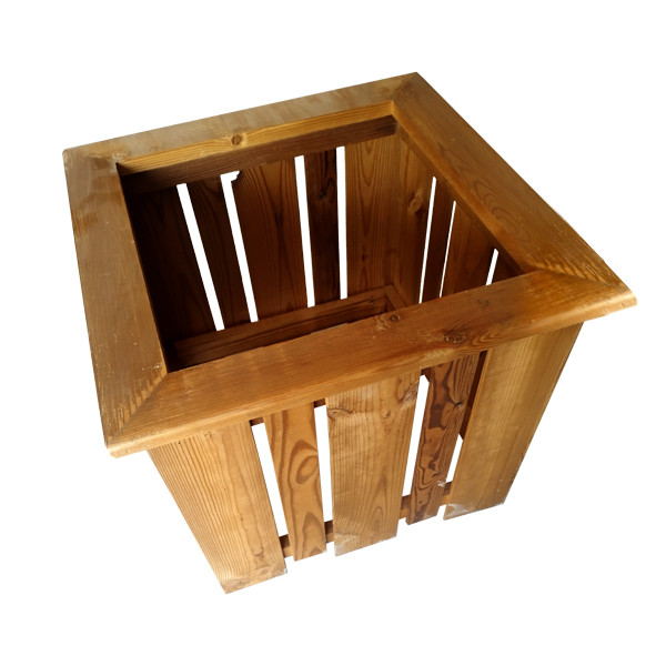 گلدان چوبی مدل تزیینی