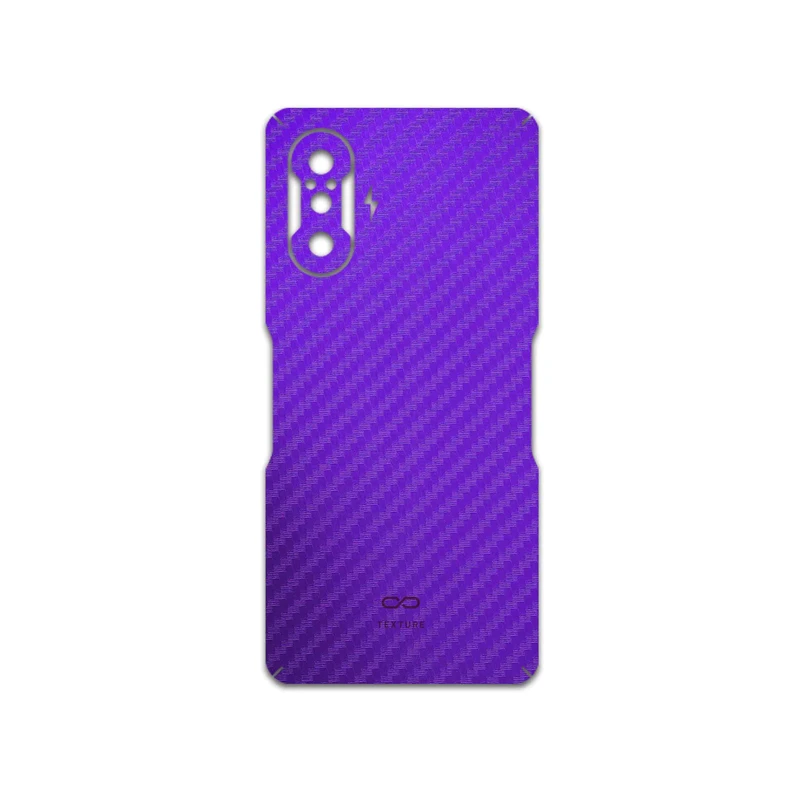 برچسب پوششی ماهوت مدل Purple-Fiber مناسب برای گوشی موبایل شیائومی Redmi K40 Gaming