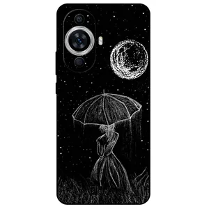 Megafone Girl and Moon 1369 Cover For Huawei Nova 11