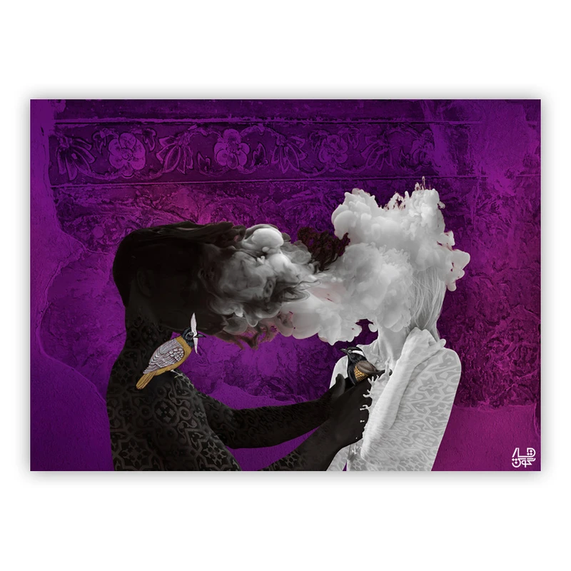 تابلو بوم چارگوش مدل 2909