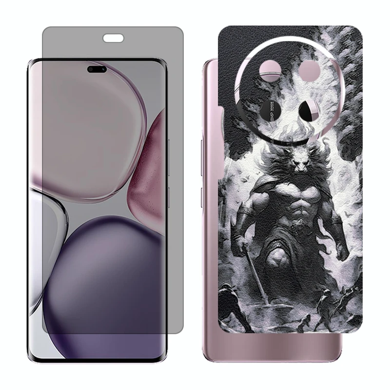 محافظ صفحه نمایش حریم شخصی گلس مدل Together مناسب برای گوشی موبایل آنر X9c به همراه برچسب پوششی