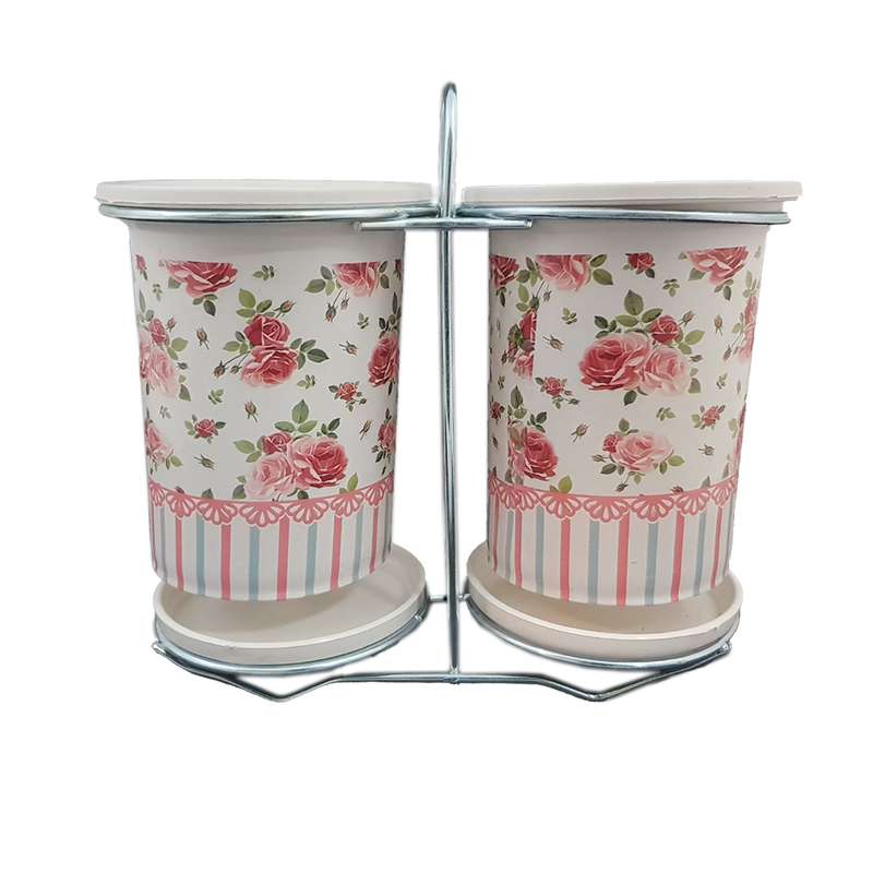 جاقاشقی فرش کیپس طرح گلریز کد 90